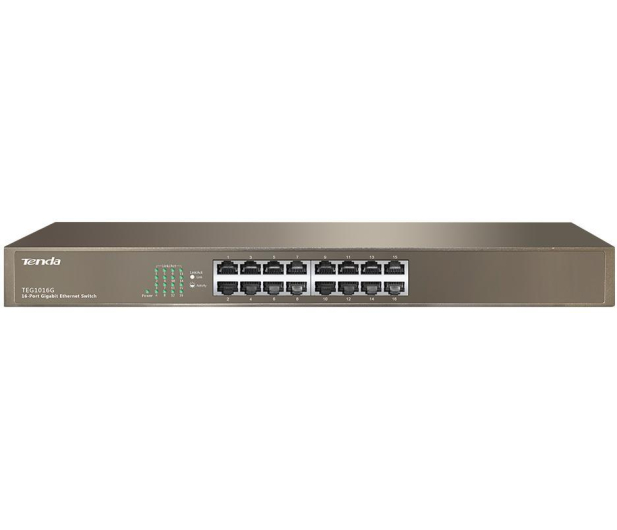 Tenda TEG1016G 16 portów Gigabit Ethernet stalowa obudowa - 1375600 - zdjęcie 2